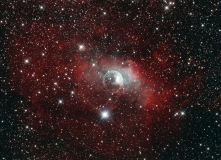 NGC7635 - Bubble-Nebula (HOO-Spektrum)