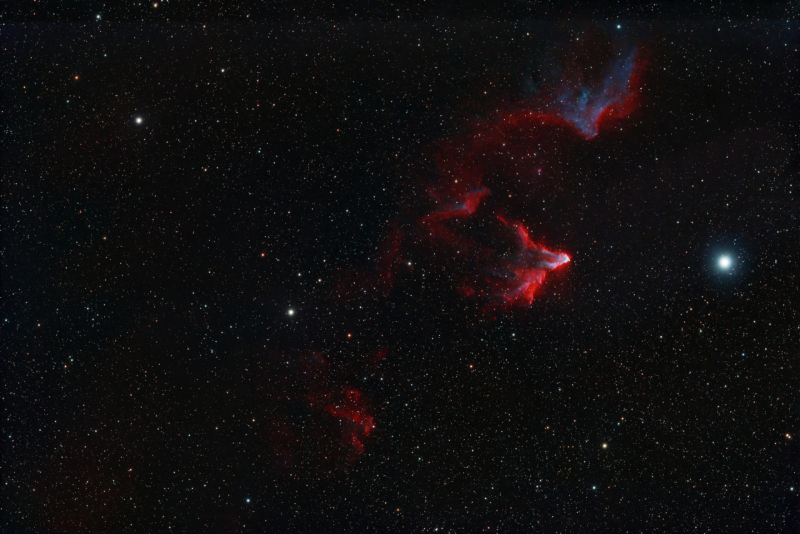 IC63 - Geist der Cassiopeia