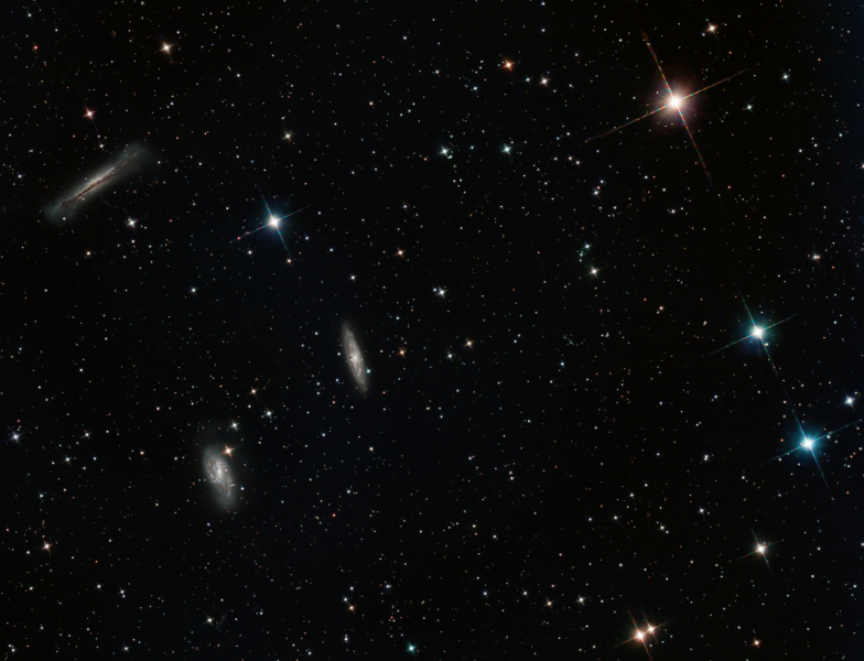 Leo Triplett - M66 Gruppe (M65, M66, NGC3628)